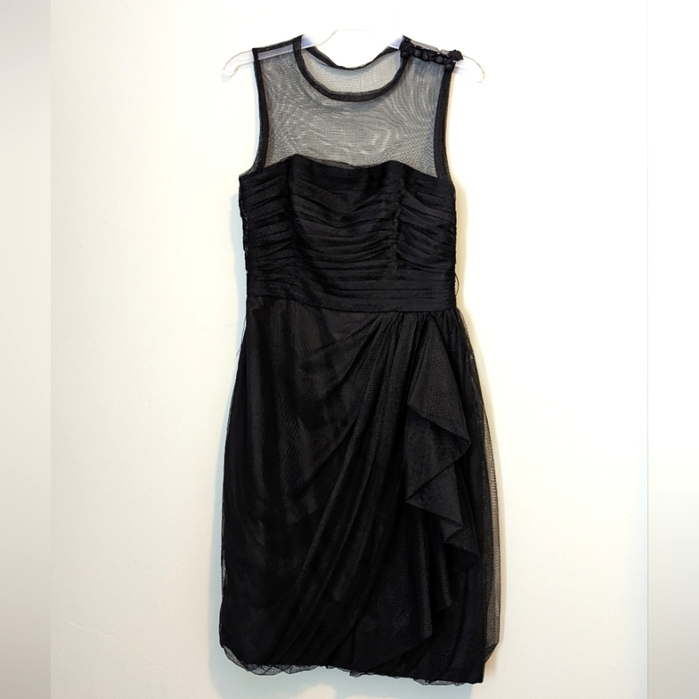 Vera Wang Lace Black Dress